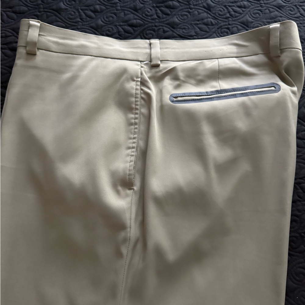 Slazenger Men's Beige Golf Pants - Picture 2 of 4